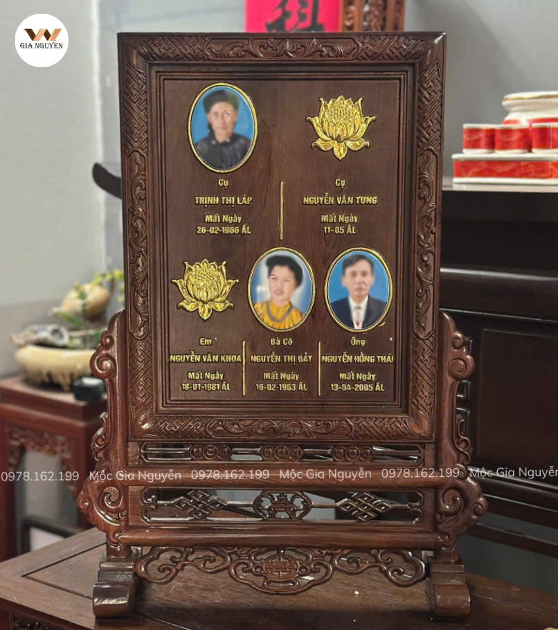 Khung Thờ Thế Hệ Chữ Thọ
