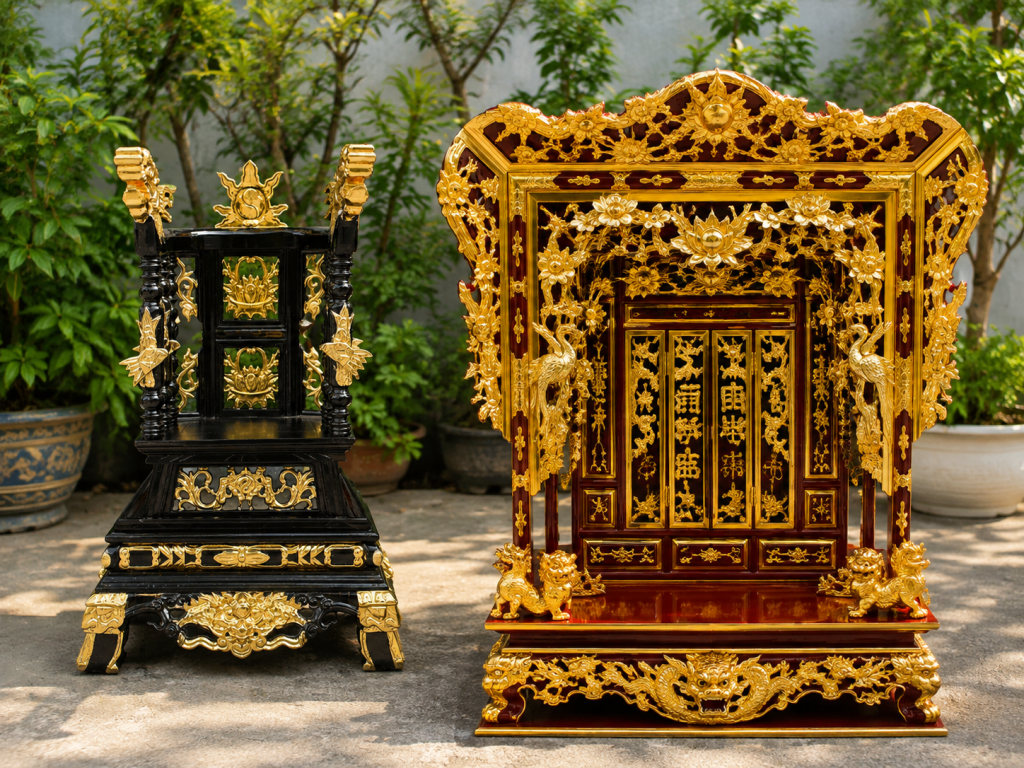 Khám thờ và ngai thờ