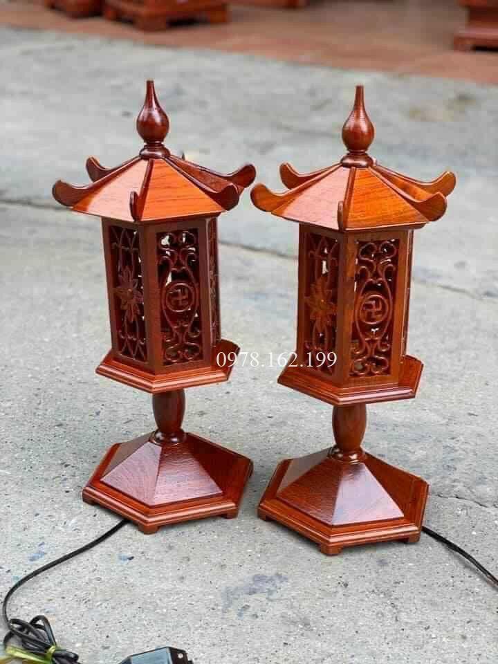 Bố trí đèn thờ cho bàn thờ nhỏ