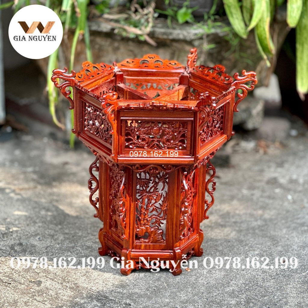 Hoa văn Tùng Cúc Trúc Mai trên đồ thờ gỗ
